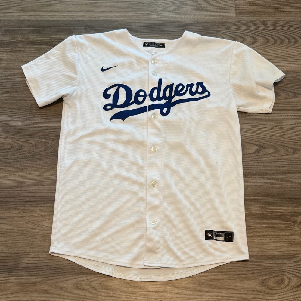 Nike MLB Los Angeles Dodgers #22 Clayton Kershaw Jersey Youth size XL